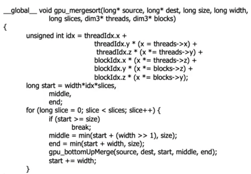 mergesort